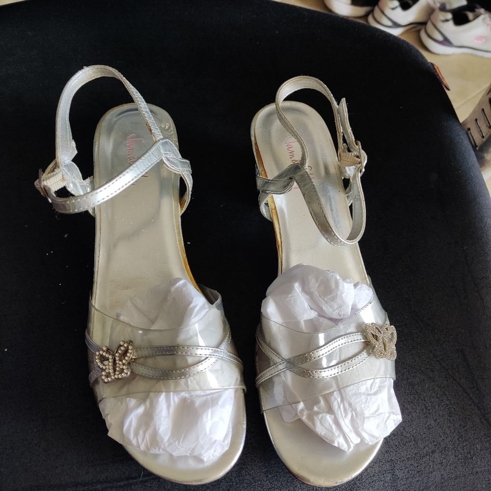 Sam & Libby SKJ Sprinkle Girls Sandals Size 5